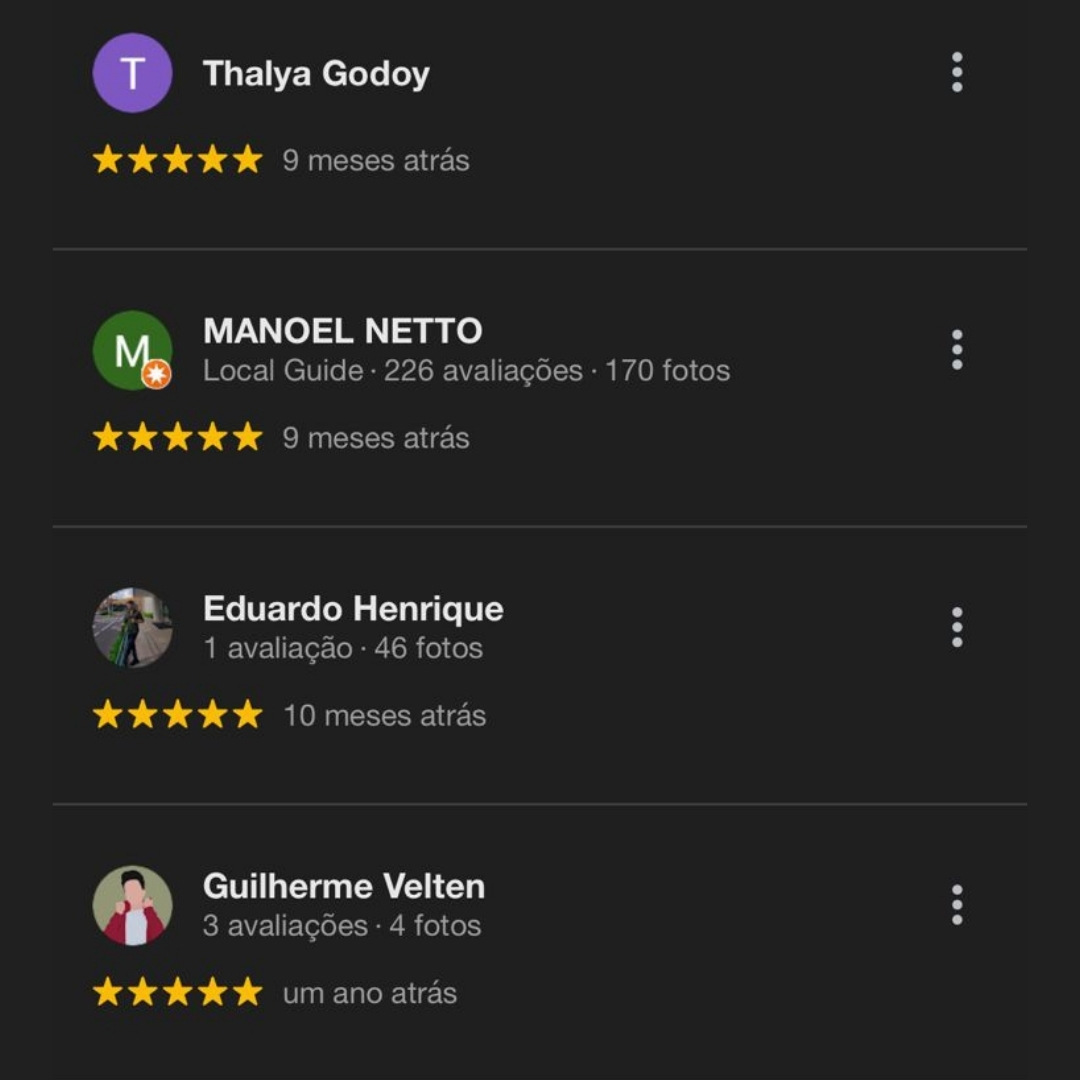 Avaliação Cliente 1